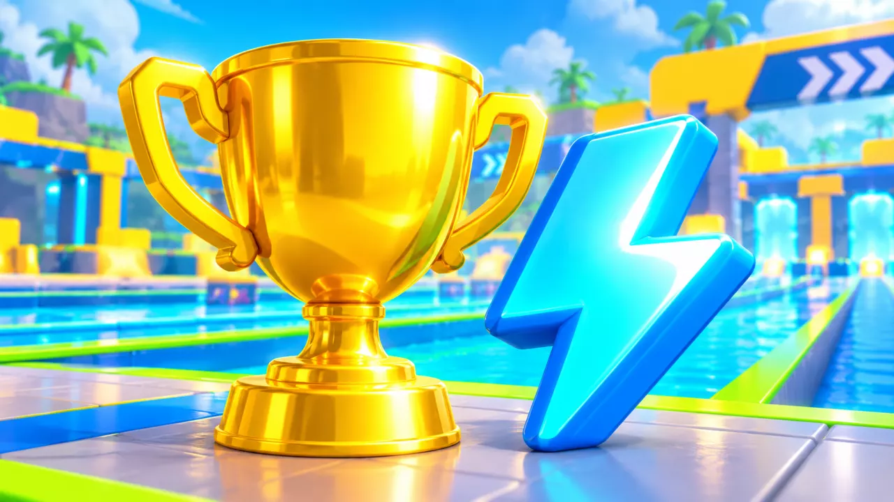 Boat Race with 99 Engines Achievements: Targets and Rewards &mdash; illustrated cover