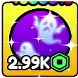 Purple trail icon with pale glowing shapes and sparkles.