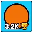 Orange circular trail icon in its shop card.