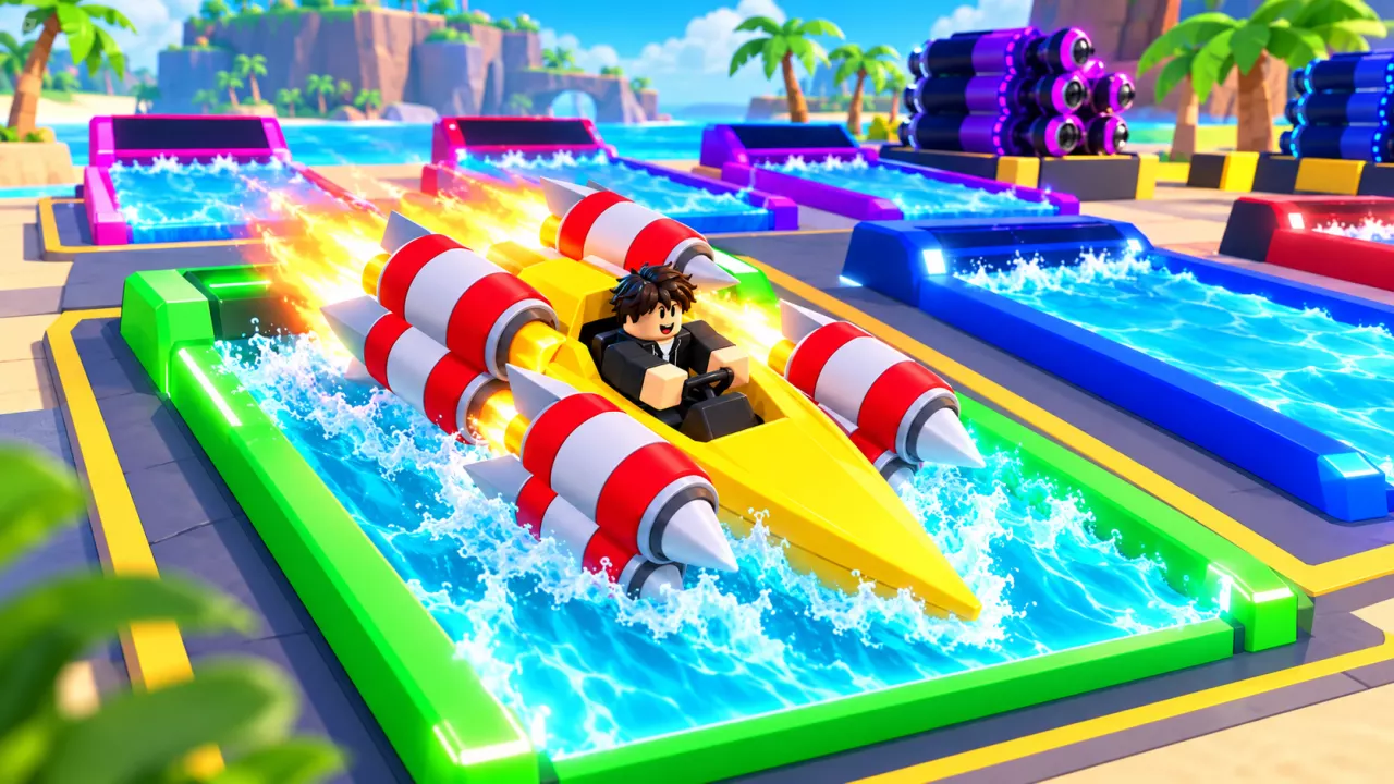 Boat Race with 99 Engines Training and Power Calculator &mdash; illustrated cover