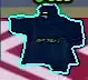 Batman display character with a dark suit and cyan outline.